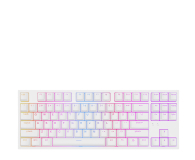 Klawiatura Genesis Thor 404 TKL Gateron Yellow PRO biała NKG-2070